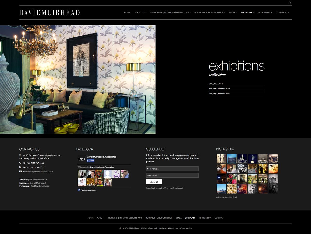Exhibitions collection. Decorex and Rooms on View.