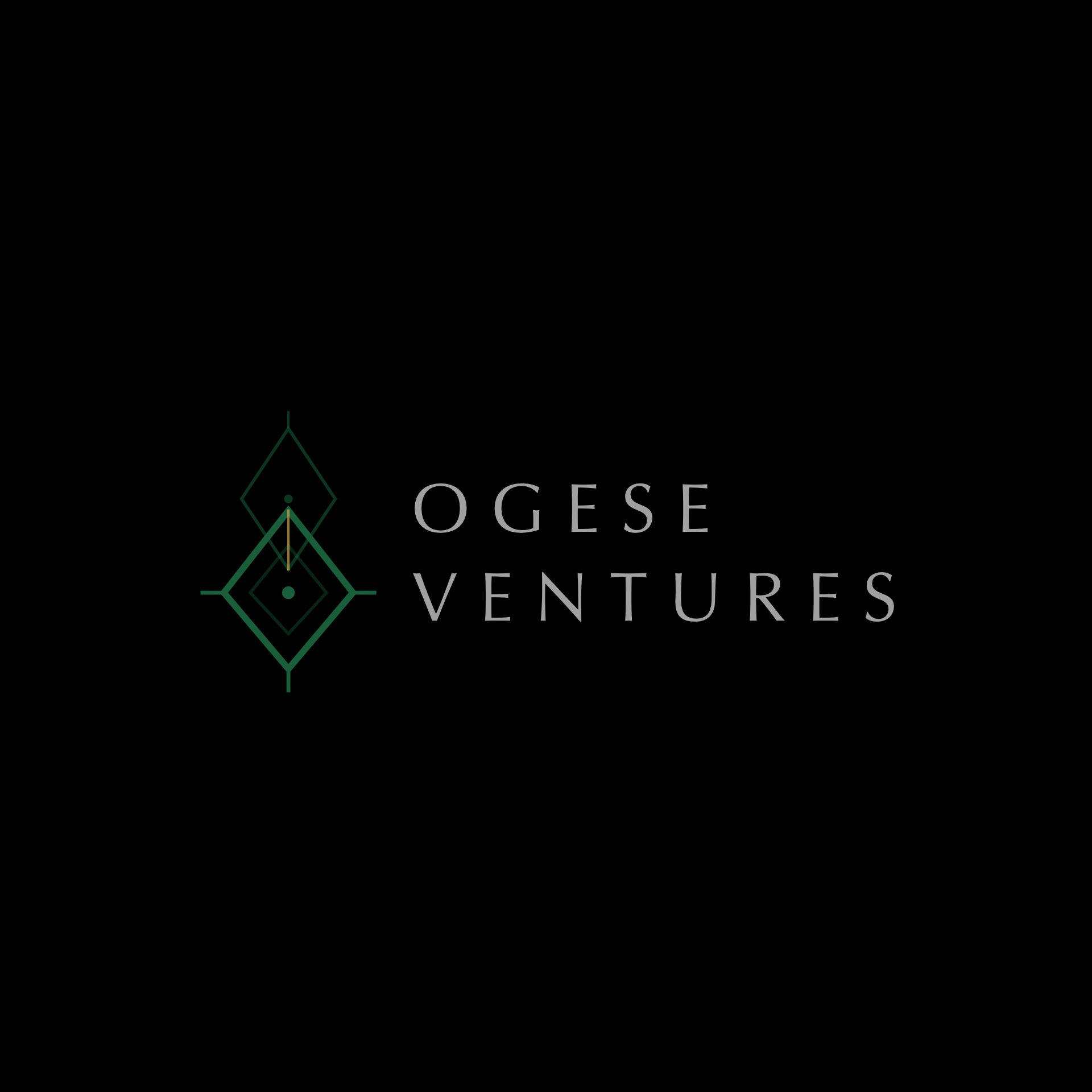 The Ogese Ventures sub-brand mark inflecting the parent lineage.